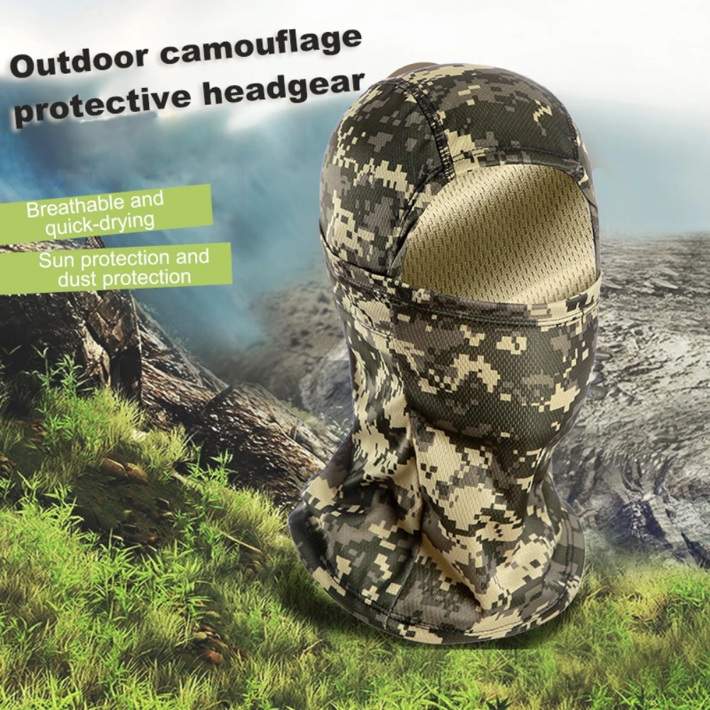 Тактическая Балаклава платок маска наружная защита для велосипеда езды на