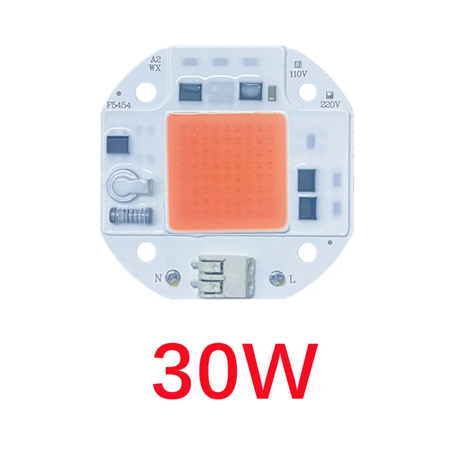 

Светодиодный чип COB для роста растений 20Вт/30Вт/50Вт 110В/220В