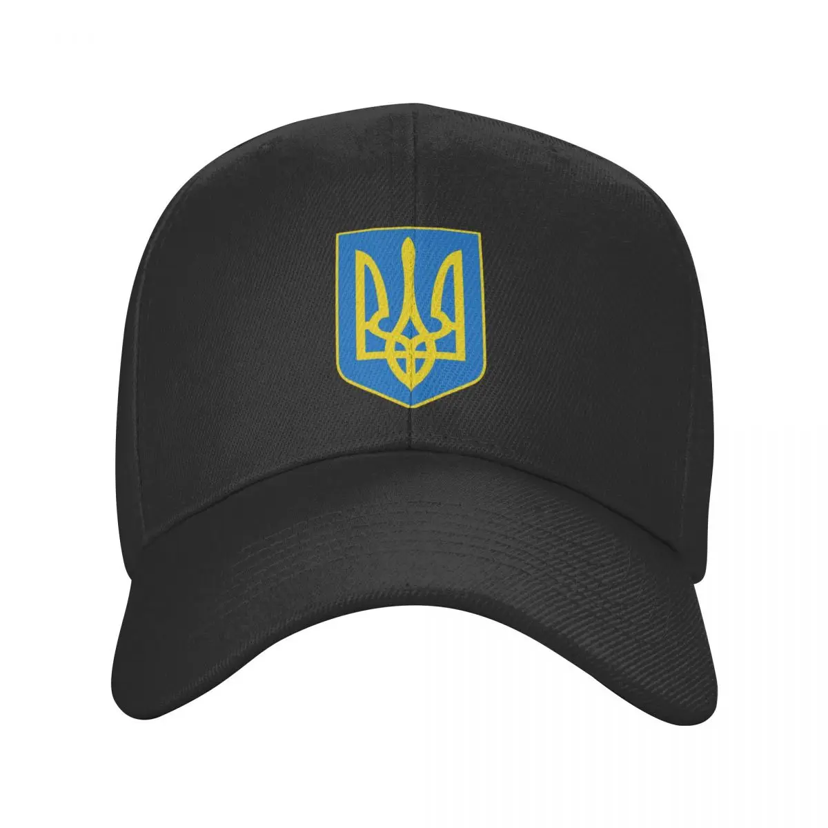 

New Coat Of Arms Ukraine Flag Baseball Cap Punk Unisex Adult Ukrainian Emblem Trident Adjustable Dad Hat Men Sports Hats 1