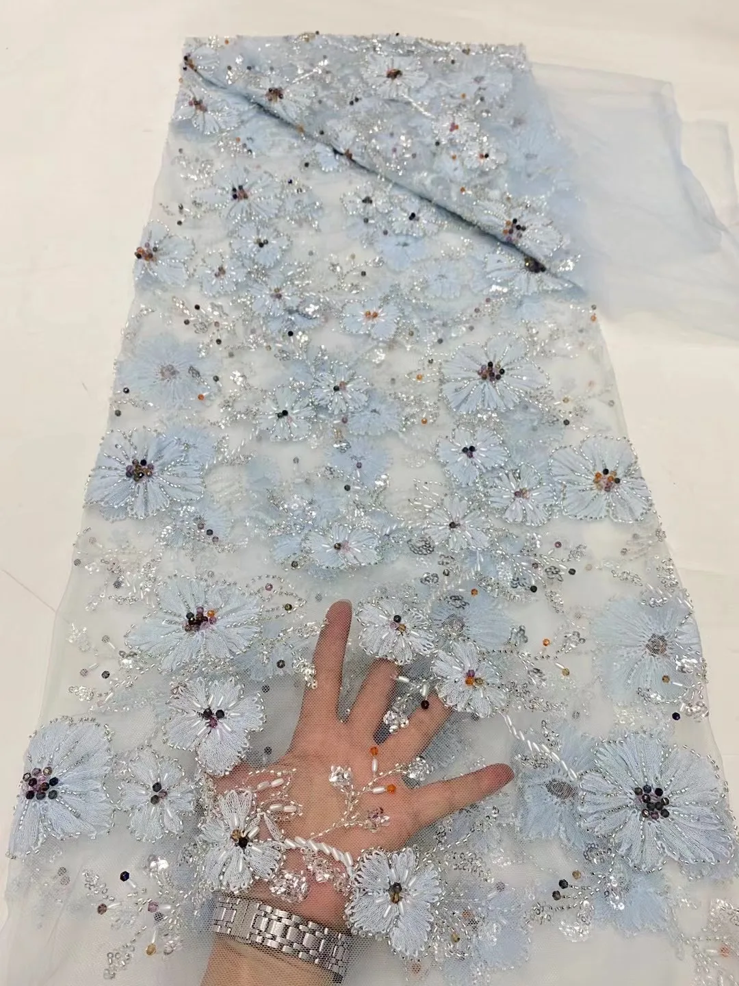 Нигерийская африканская кружевная ткань высокого качества ткани для шитья по