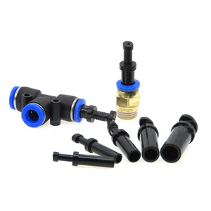 пневматическая заглушка для труб, заглушки для наконечников, пластиковый соединитель для воздушного шланга pp4 pp6 pp8 pp10 4 мм 6 мм 8 10 12