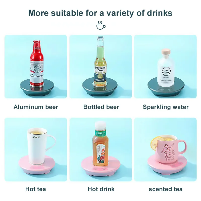 Подставка под горячее и холодное молоко с одной кнопкой