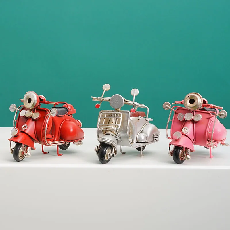 Украшение для комнаты в виде мотоцикла, домашний декор, сувениры для домашних фосфоресцентных мальчиков, украшение для комнаты из металла