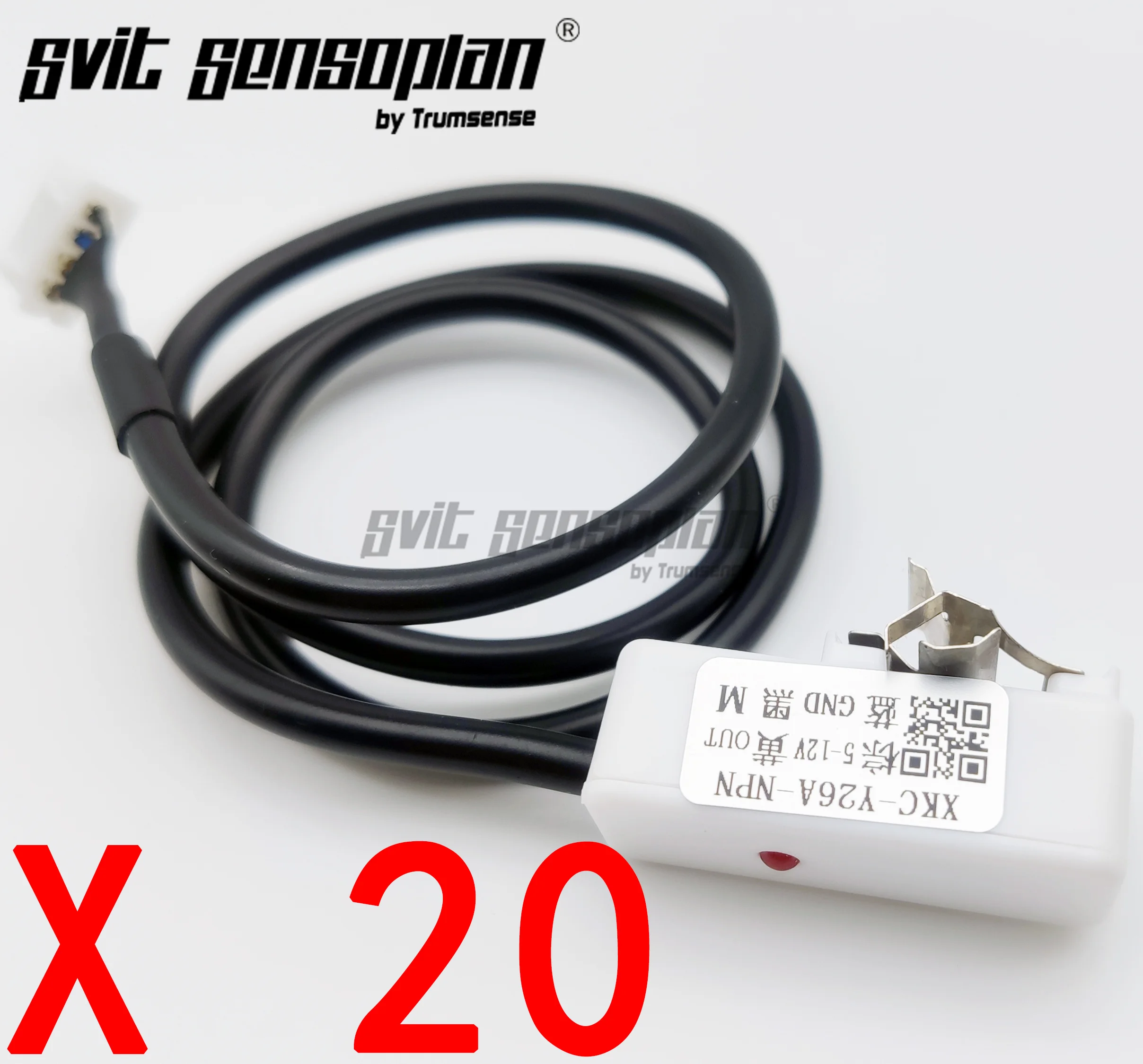 

Trumense XKC-Y26A-NPN 5 to 12V Contactless Liquid Hose Level Sensor Specially for Small Diameter Hose Water Level Detecting