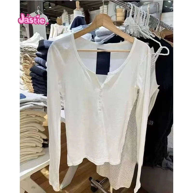 Футболка женская с длинным рукавом простая повседневная Облегающая рубашка