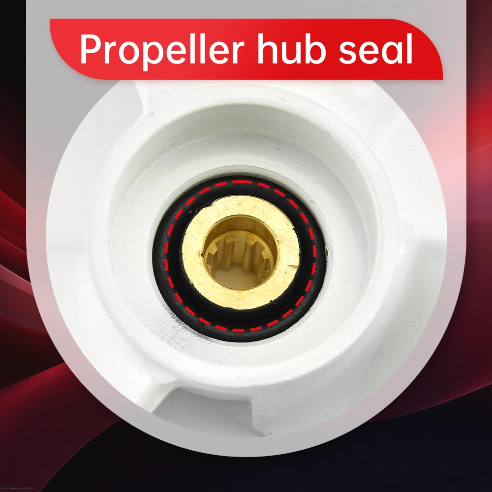 Морской гребной винт из алюминиевого сплава для Yamaha 4hp 5hp 6hp 7 1/2 * 7-BA Подходит