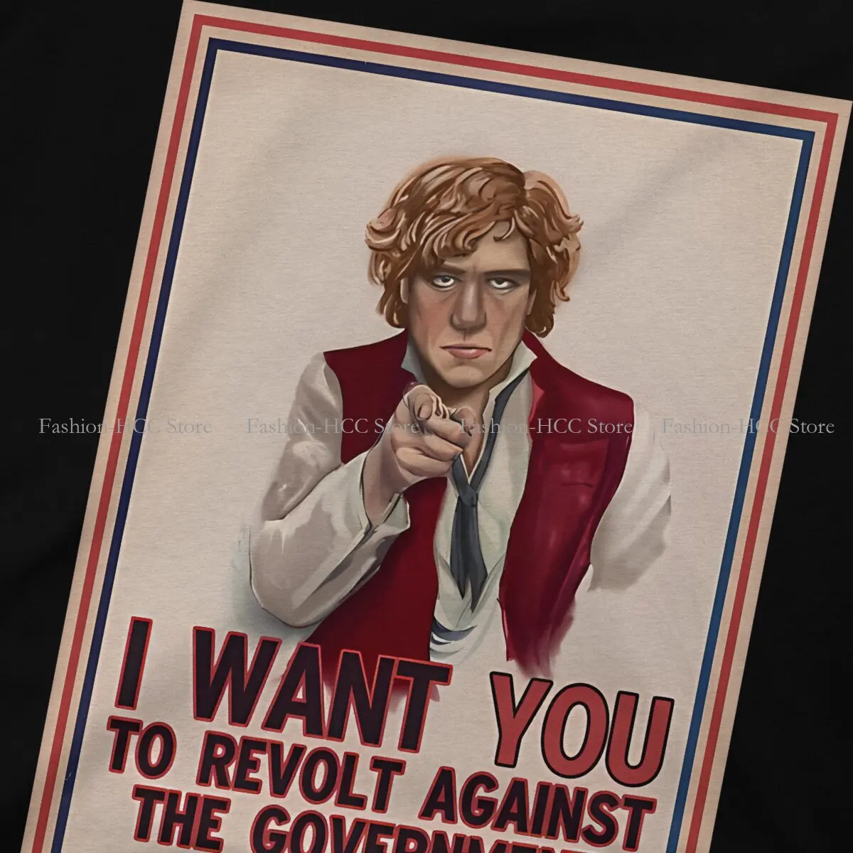 Футболка мужская графическая с изображением Френч-революции