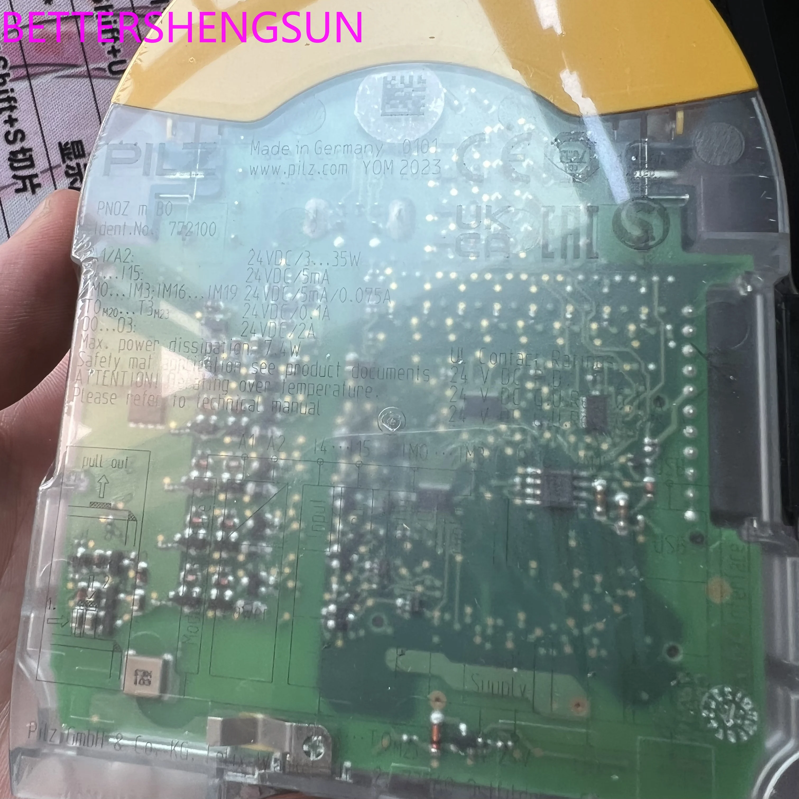 Реле безопасности PNOZmm0p/m B0 772100 / 772001 772000 772101