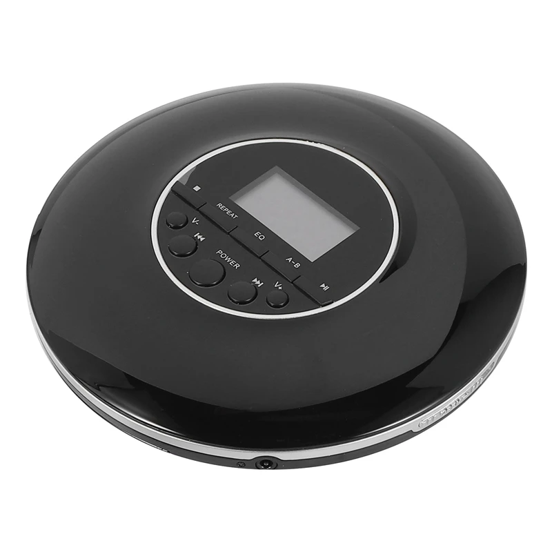

Portable CD Player, For Adults Students Kids Personal Compact Disc CD Player With Headphones Jack, Walkman With LCD Display