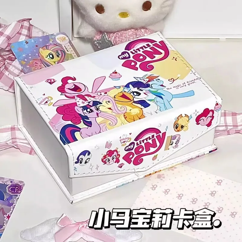 Пони Бао ли мультфильм pu кожаная коробка для хранения карт студенческий Рабочий