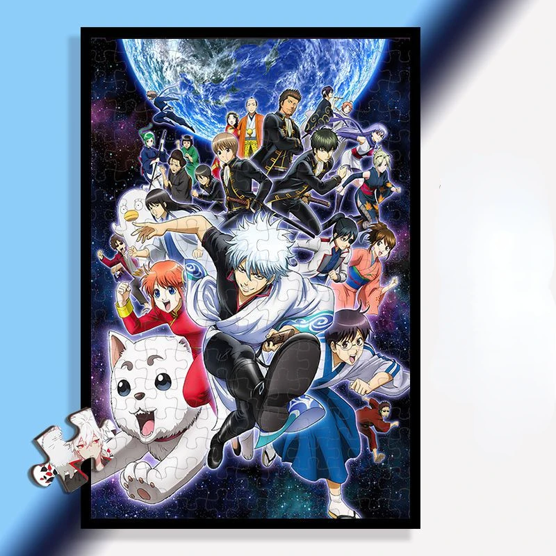 

Пазлы Gintama из аниме, пазл Саката, гинтоки, кагура, 300, детская развивающая игрушка, искусственная игрушка для взрослых, детские игрушки, подар...