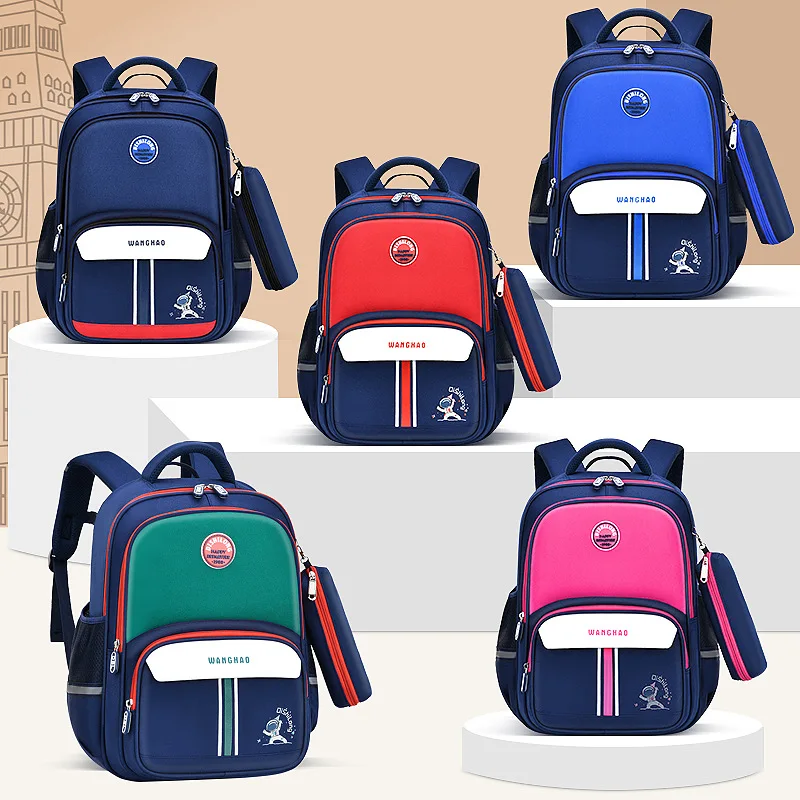 2023 Waterproof Children School Bags for Boys Girls Kids book bags Orthopedic schoolbag Primary school Backpack mochila infantil