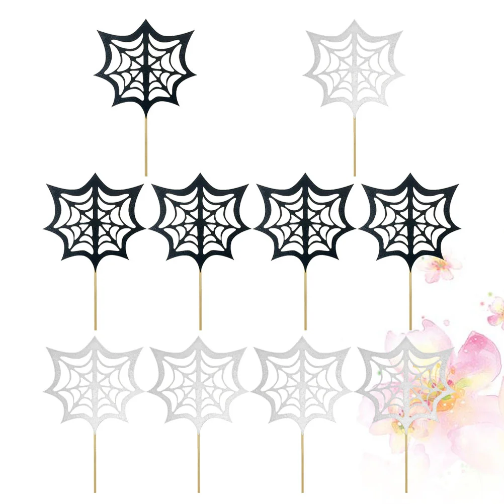

Picks Cupcaketopper Spider Web Toothpicksfriut Fruit Appetizercocktail