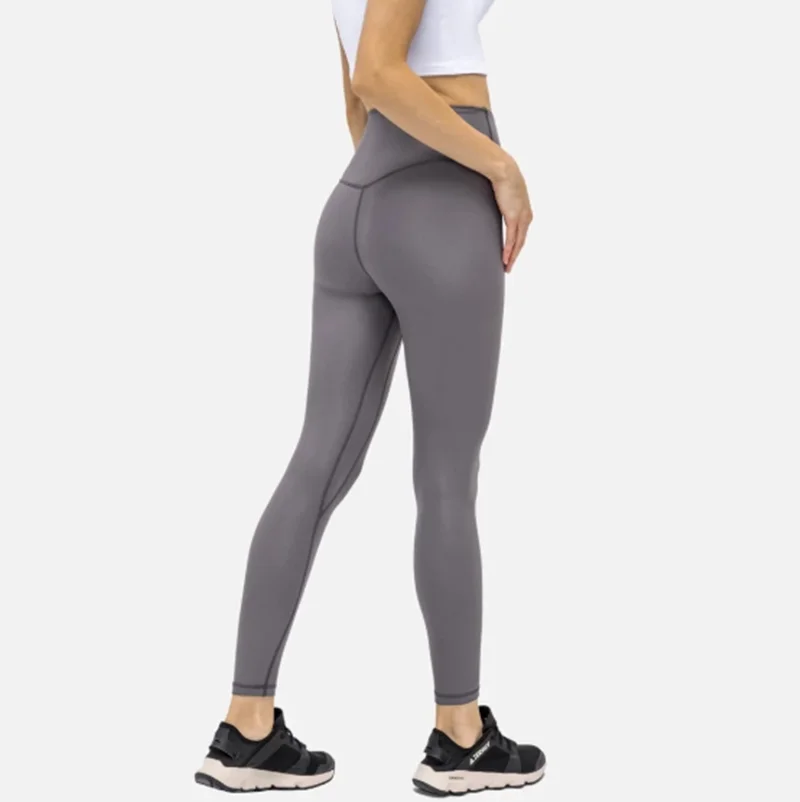 

High Rise Yoga 25 Inches Tight Matte Coated Faux Leather Pant 2 Piece Cross Strap Bras Gym Suits Women Leggings
