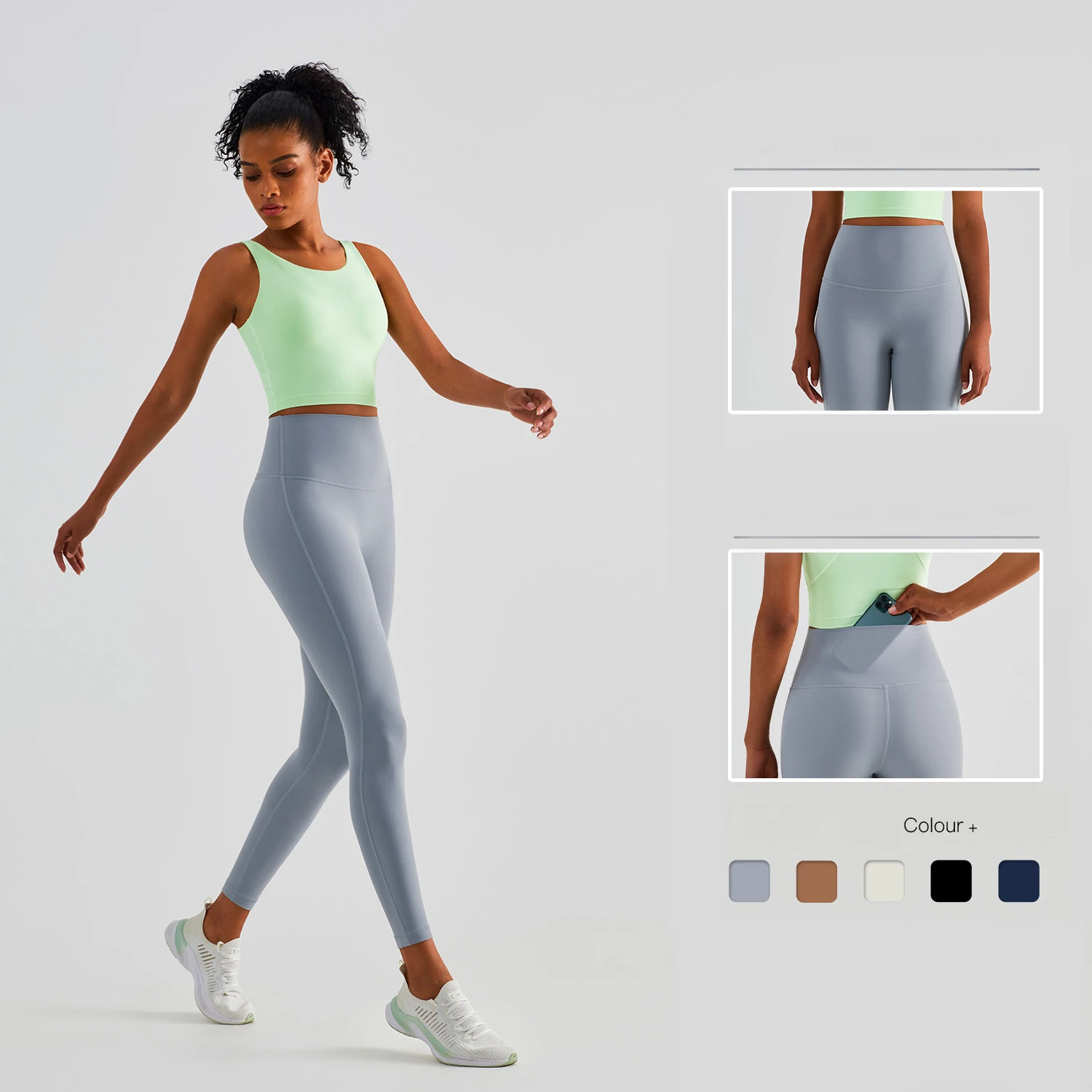 Vnazvnasi Yoga Pants Women High Waist Slim Leggings Sport Women Fitness Hip Lifting Tights Yoga Leggings Running Gym Leggings