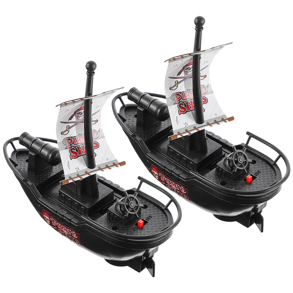 

Toy Boat Floating Bath Toys Pirate Ship Shower Water Kids Tub Boats Pool Toddlers Time Children Plaything