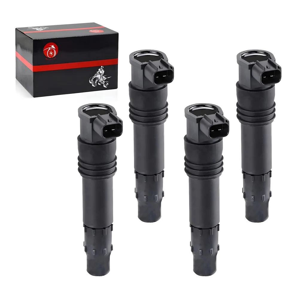 

4 шт. катушки зажигания для Suzuki GSX-R600 750 1000 Katana GSX650F Bandit GSF1250 Burgman AN650 Boulevard C109R VZR VLR1800 M109R