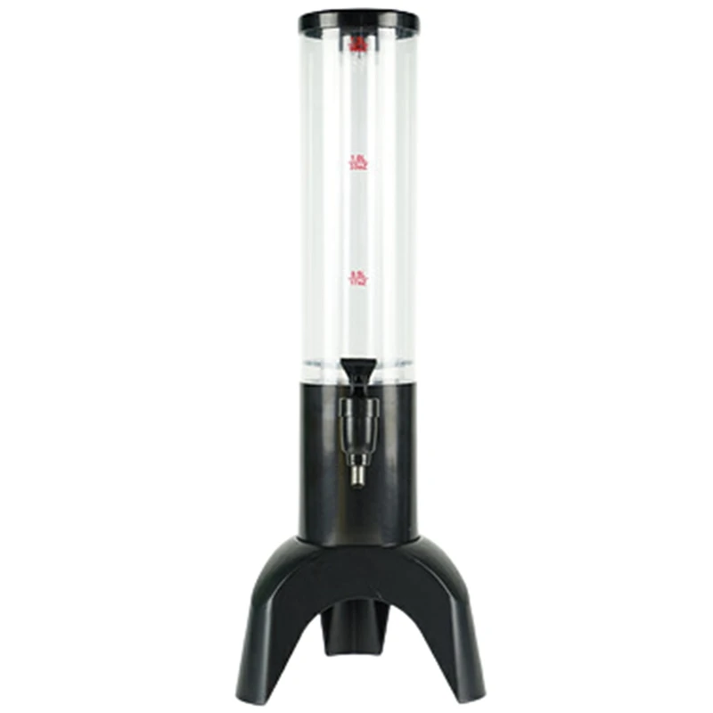 

JFBL Лидер продаж л пивной диспенсер башня Легкая очистка встроенный кран с трубкой для Льда Прозрачный диспенсер для напитков