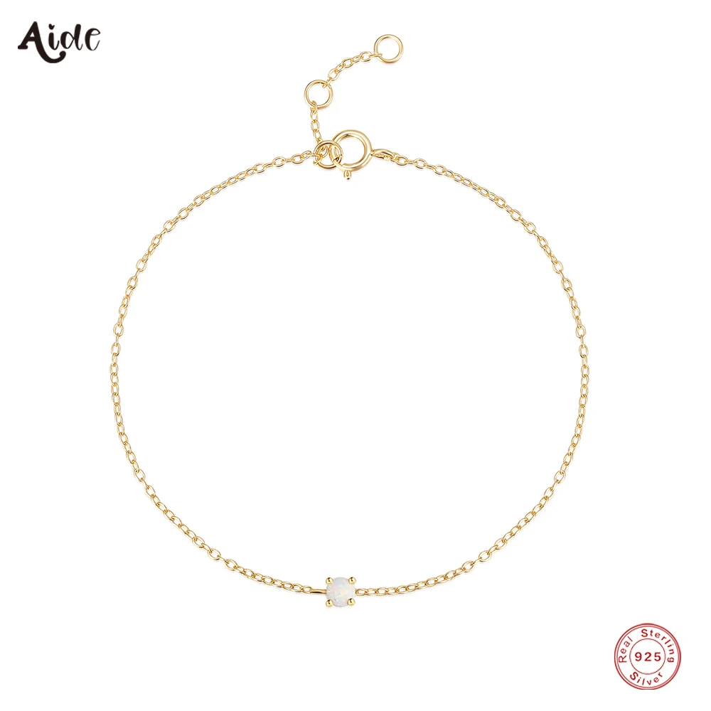 

Женский браслет из серебра 925 пробы, с опалом