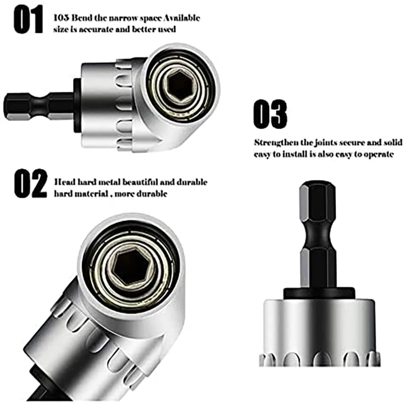 Держатель для отвертки 105 градусов под прямым углом 295 мм |