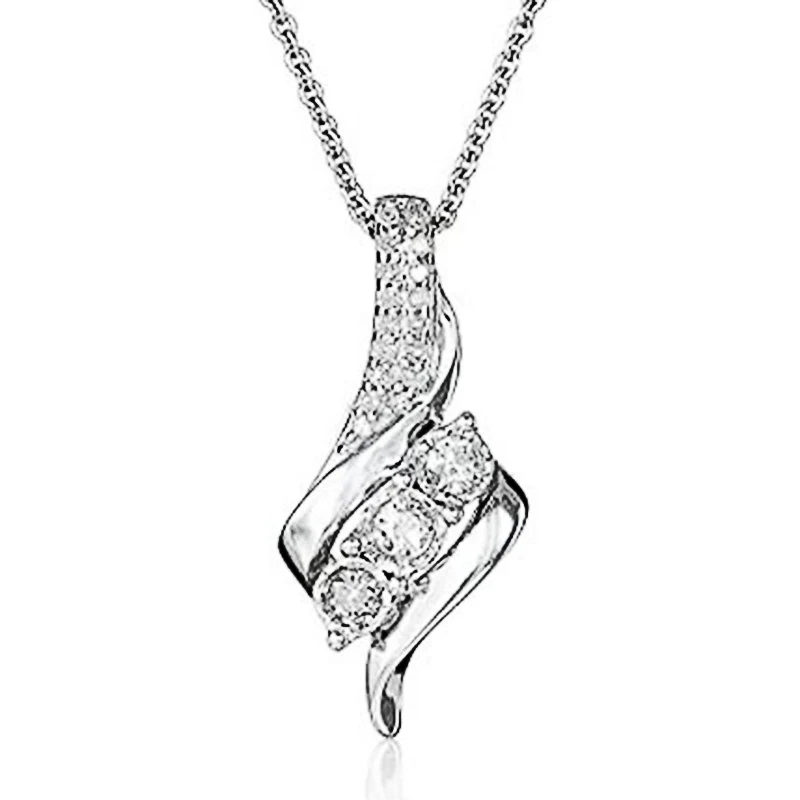 CAOSHI Стильное колье с подвеской в современном стиле Женские украшения на помолвку с ослепительной цирконией Модные аксессуары Трендовый подарок