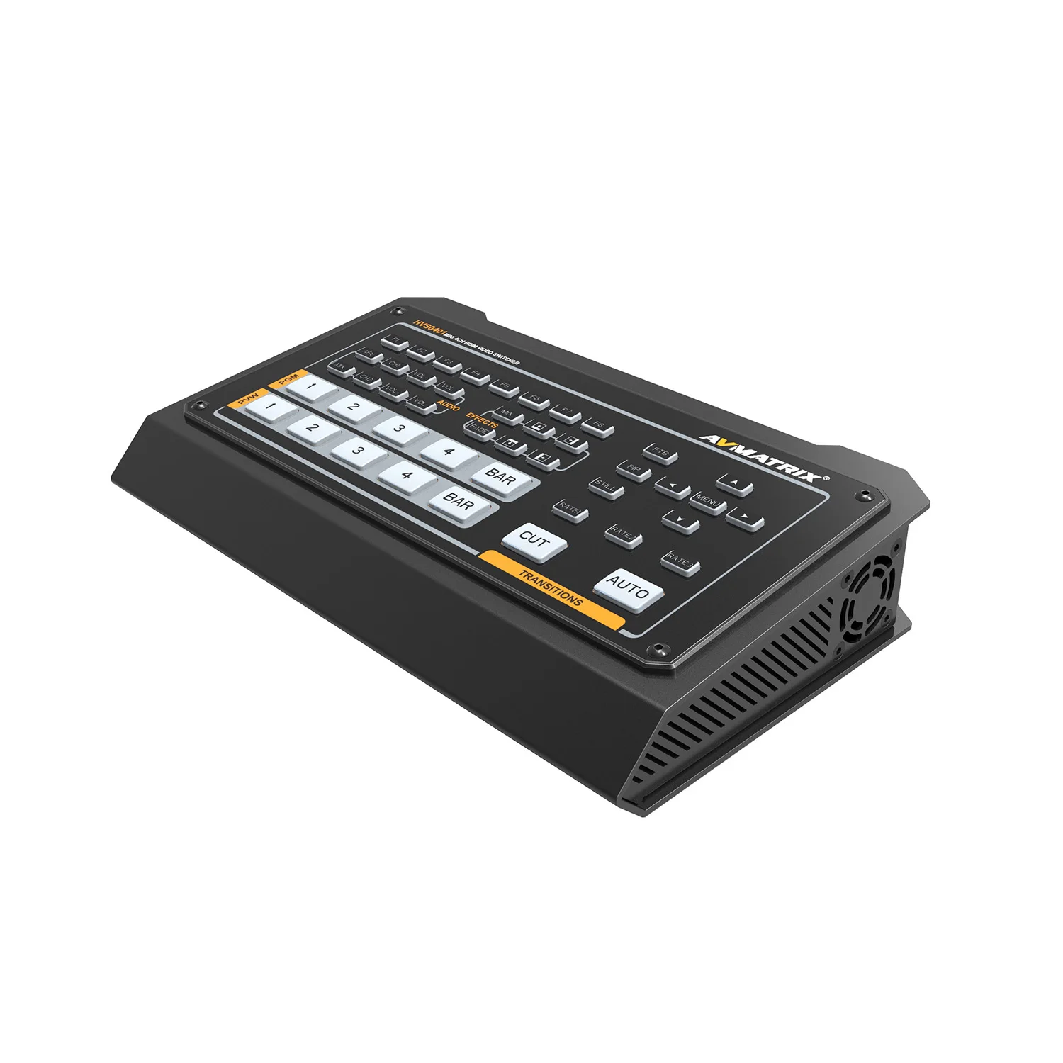 

HVS0401 4CH HDMI VIDEO SWITCHER MIXER FOR LIVE STREAMING