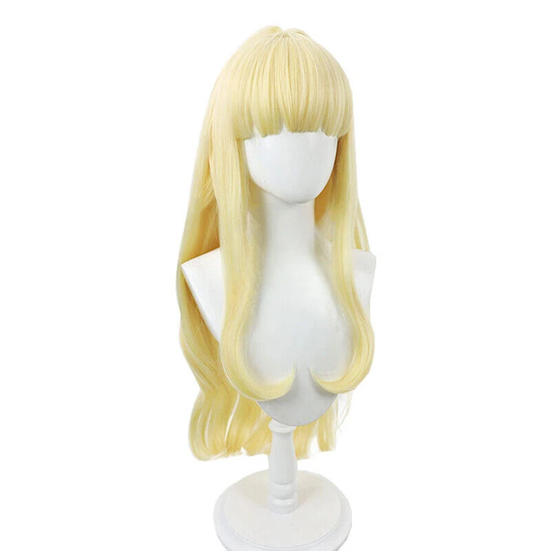 Gushing over Magical Girls Tenkawa Kaoruko Косплей Парики 80 см Светлые волосы Cos