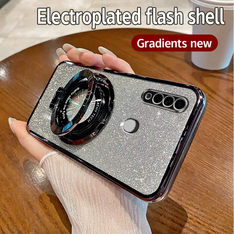 Чехол для OPPO A31 2020 CPH2015 гальваническое покрытие Мягкая Блестящая задняя крышка