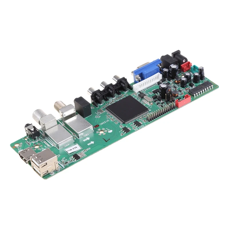 

P82F DVB-S2 DVB-T2 DVB-C Digital Signal ATV Maple Driver LCD Remote Control Board Launcher Universal Dual USB Media QT526C V1.1