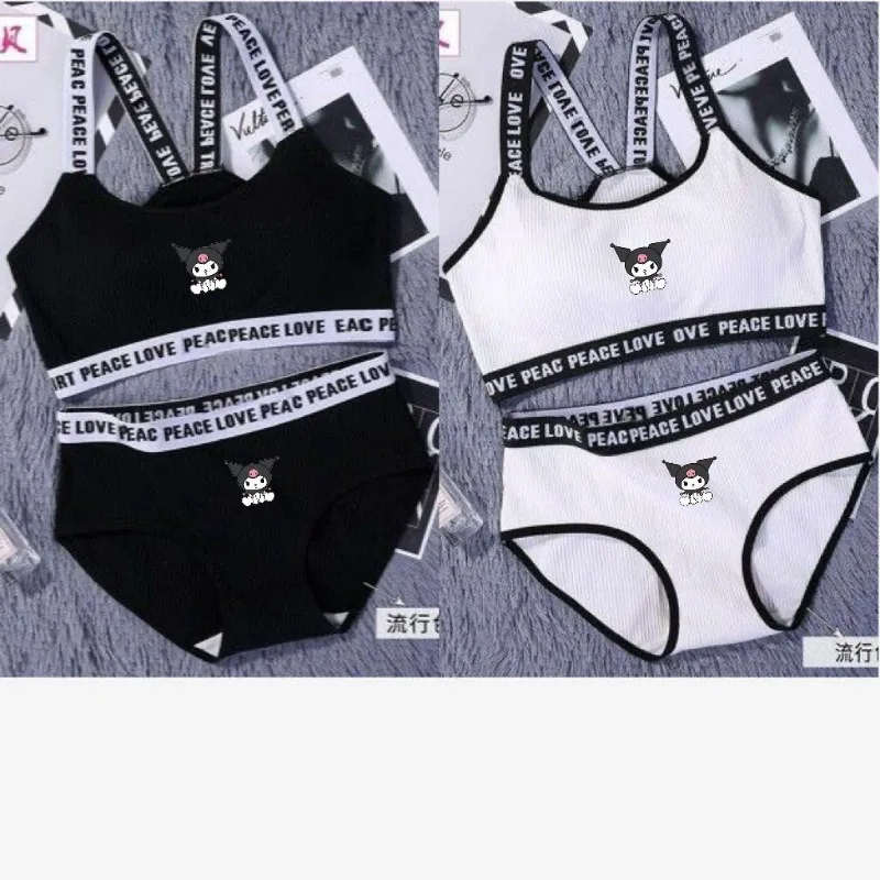 Новый модный сексуальный мягкий и удобный комплект нижнего белья с мультяшным