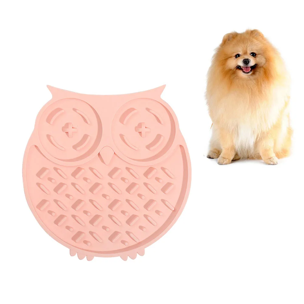 

Silicone Dog Feeding Lick Mat Cat Feeder Licking Pad Household Slow Feeder Mat for Pets Supplies Available for Home