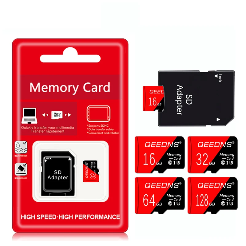 Выделенная карта памяти для смартфона 128 ГБ Micro TF SD класс 10 64 Гб 256 мини