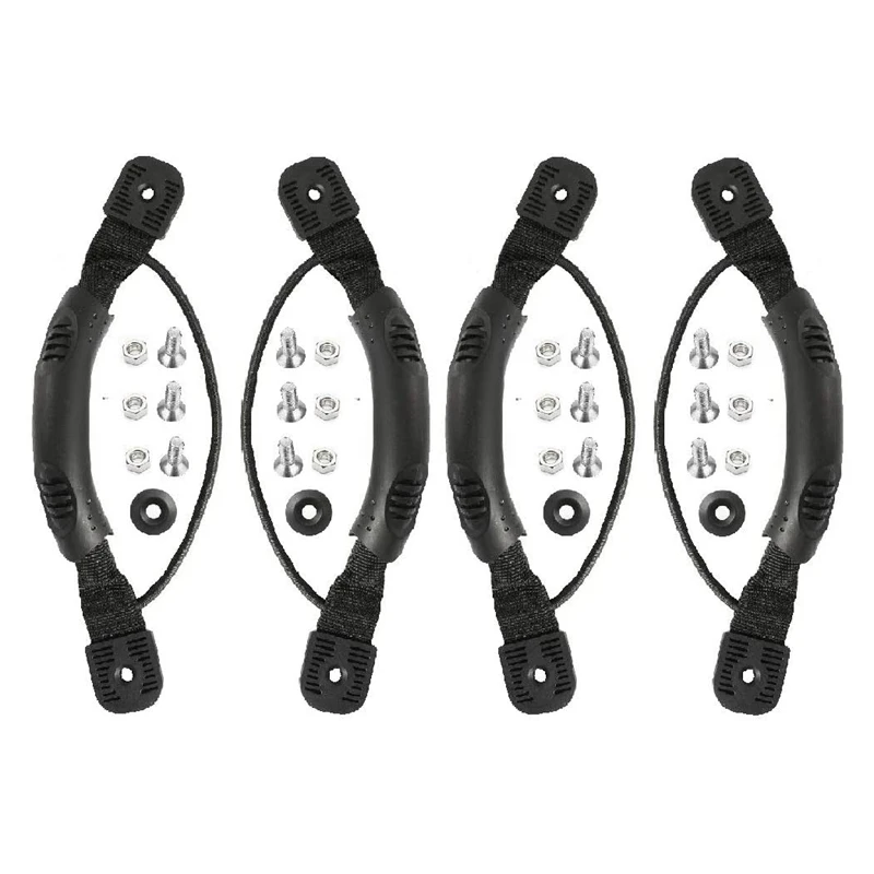 

4 Pack Kayak Carry Handles Kayak Canoe Boat Side Mount Carry Handles for Ocean Kayak Luggage Outdoor Sport Canoe Boat