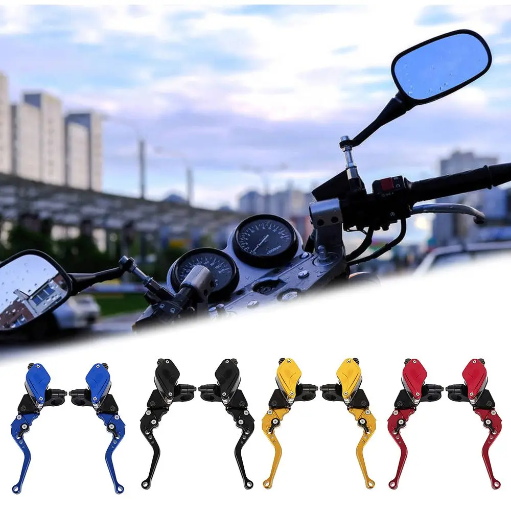 

Hydraulic Handbrake Handle Motorcycle Hydraulic Brake Clutch Brake Clutch Lever Set Brake and Clutch Master Cylinder