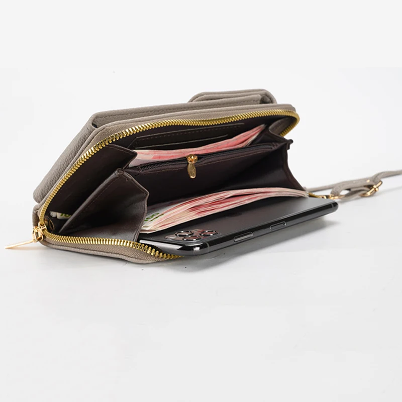 Women Handbag Fashion Small Crossbody PU Leather Mini Messenger Bags Purse Multiple Card Slots Cellphone Bag Shoulder Bag Totes