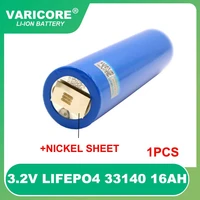 1pcs 3 2v 33140 15ah lifepo4 cells lithium iron phospha 16000mah for 4s 12v ebike e scooter power tools battery pack nickel