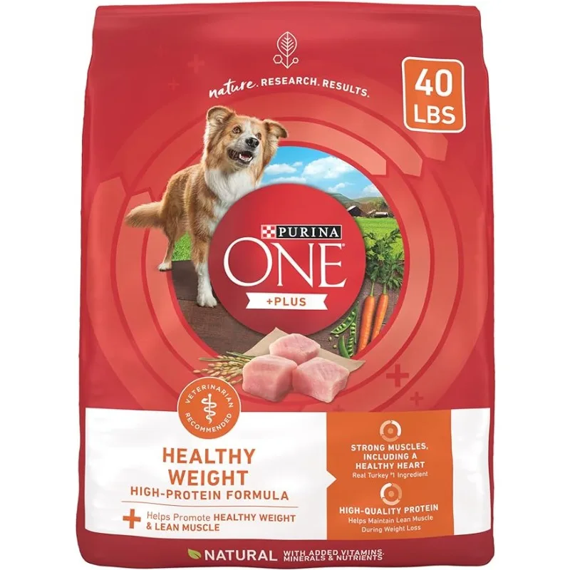 

Plus Healthy Weight High-Protein Dog Food Dry Formula - 40 lb. Bag