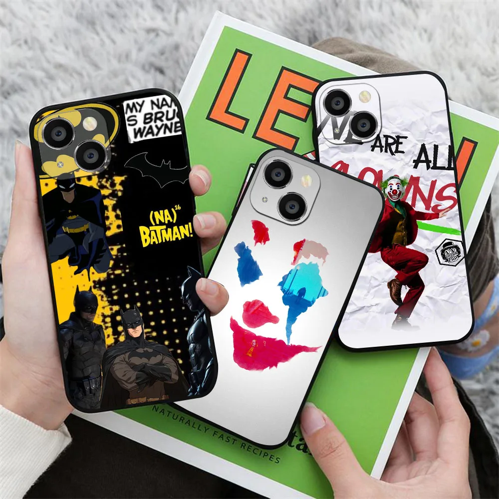 Матовый черный чехол для Realme C30S 1 2 3 5 5i 5s 6i 6 7 7i Pro KD-57 Бэтмен Джокер сломанный визит