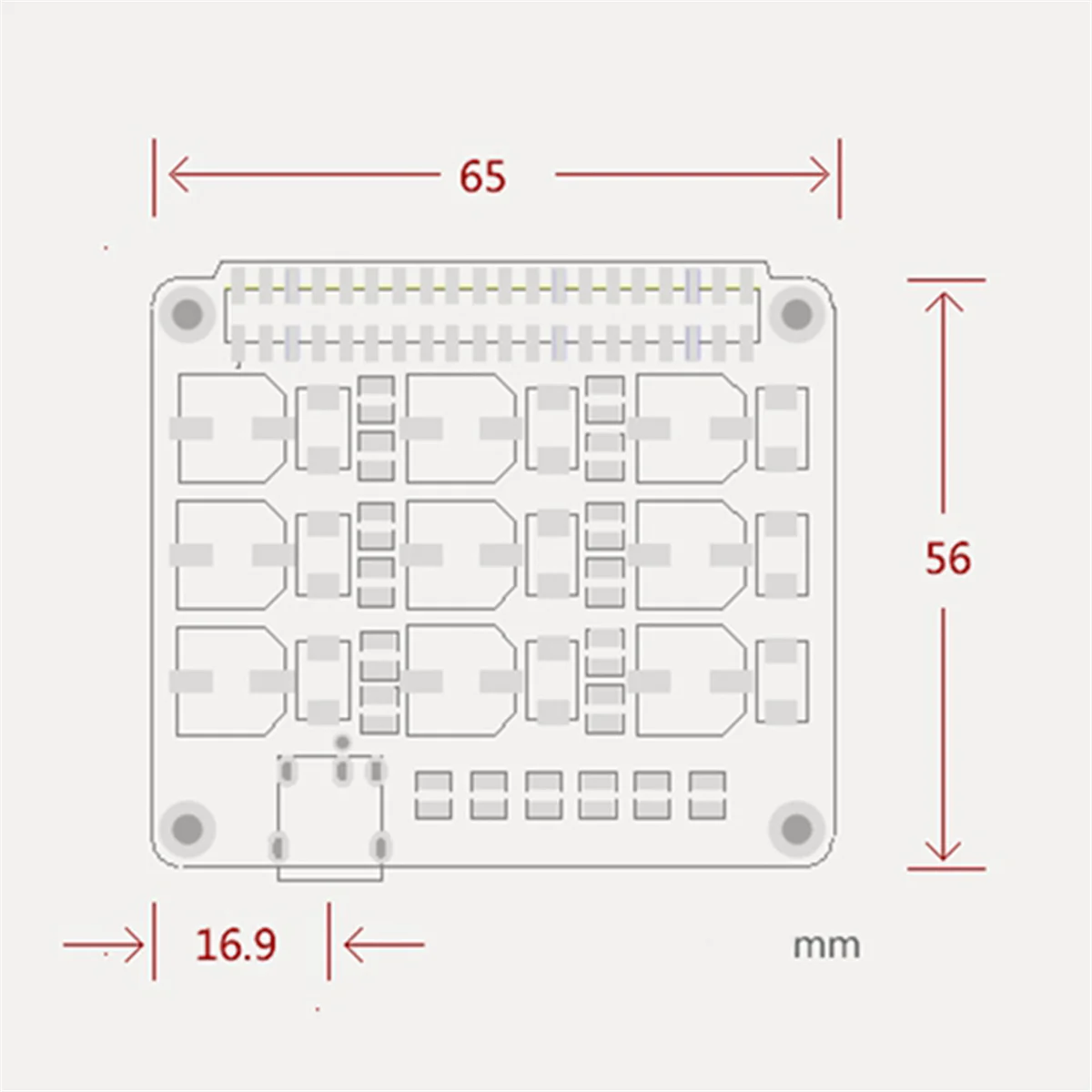 Плата очистки силового фильтра для Raspberry Pi DAC плата аудиодекодера модуль