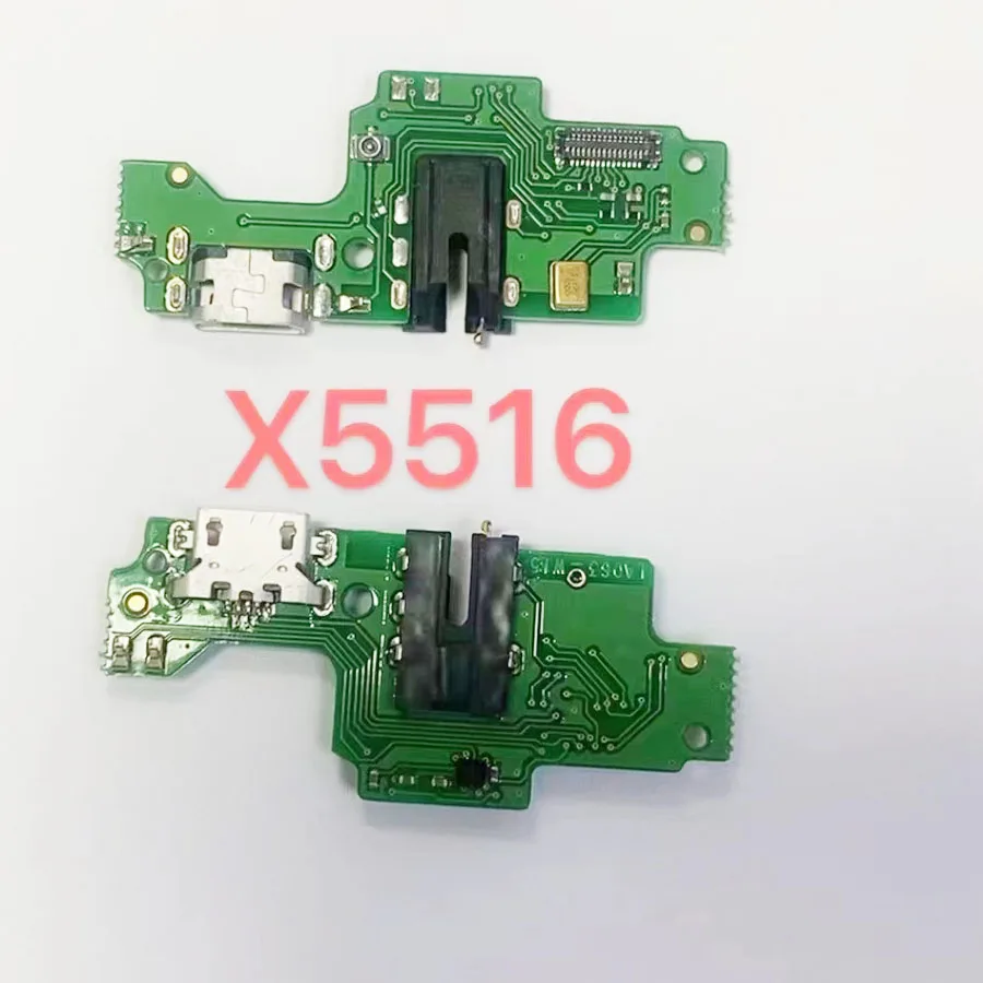 Высококачественная док-станция с USB-разъемом и гибким кабелем для Infinix Smart 3 X5516, зарядная плата с USB-разъемом