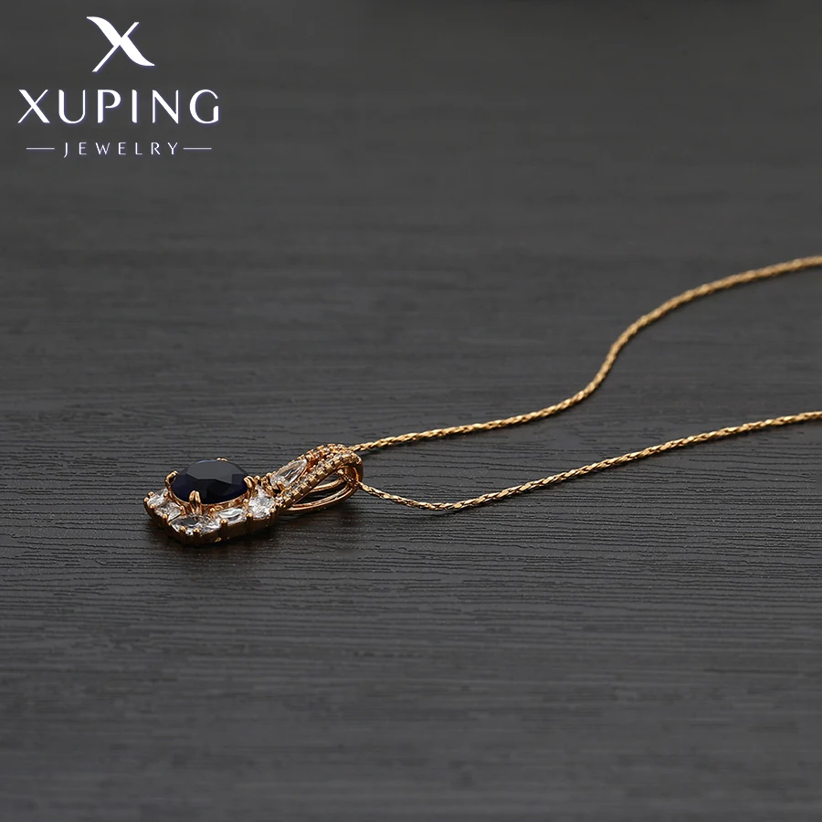 Ювелирные изделия Xuping Новое поступление квадратное ожерелье с подвеской