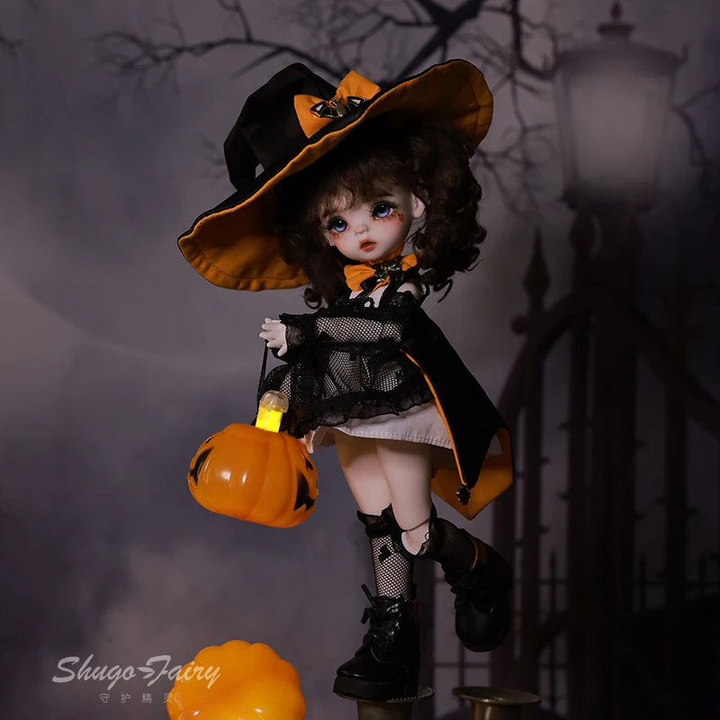 Хэллоуин натуральная Shugafairy Hugo 1/6 Bjd кукла нарядная игрушка ведьма анималь фигурка