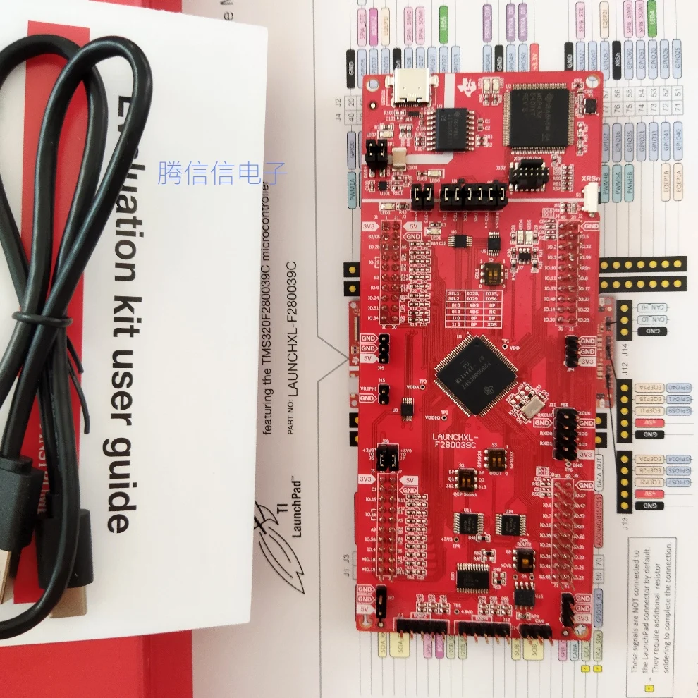 

Now the LAUNCHXL-F280039C TMS320 C2000 Piccolo LaunchPad development board