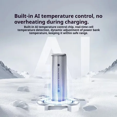 Nubia REDMADIC CCC PowerBank 45 Вт, двусторонняя быстрая зарядка, 10000 мАч, внешний аккумулятор с цифровым дисплеем большой емкости, встроенное зарядное устройство с кабелем