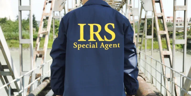 IRS-CI Куртка для идентификации полиции с сильным налогом в США
