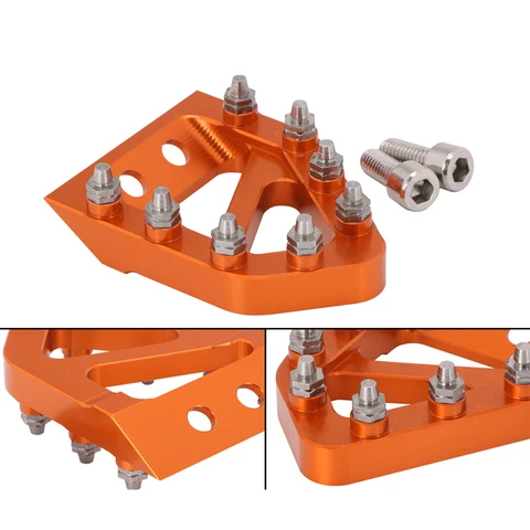 Наконечник ступенчатой пластины заднего тормоза с ЧПУ для KTM SX SXF EXCF XCF EXC XCW EXCF 125 150 250 350 450 500 2017 2018 Мотокросс Эндуро велосипед