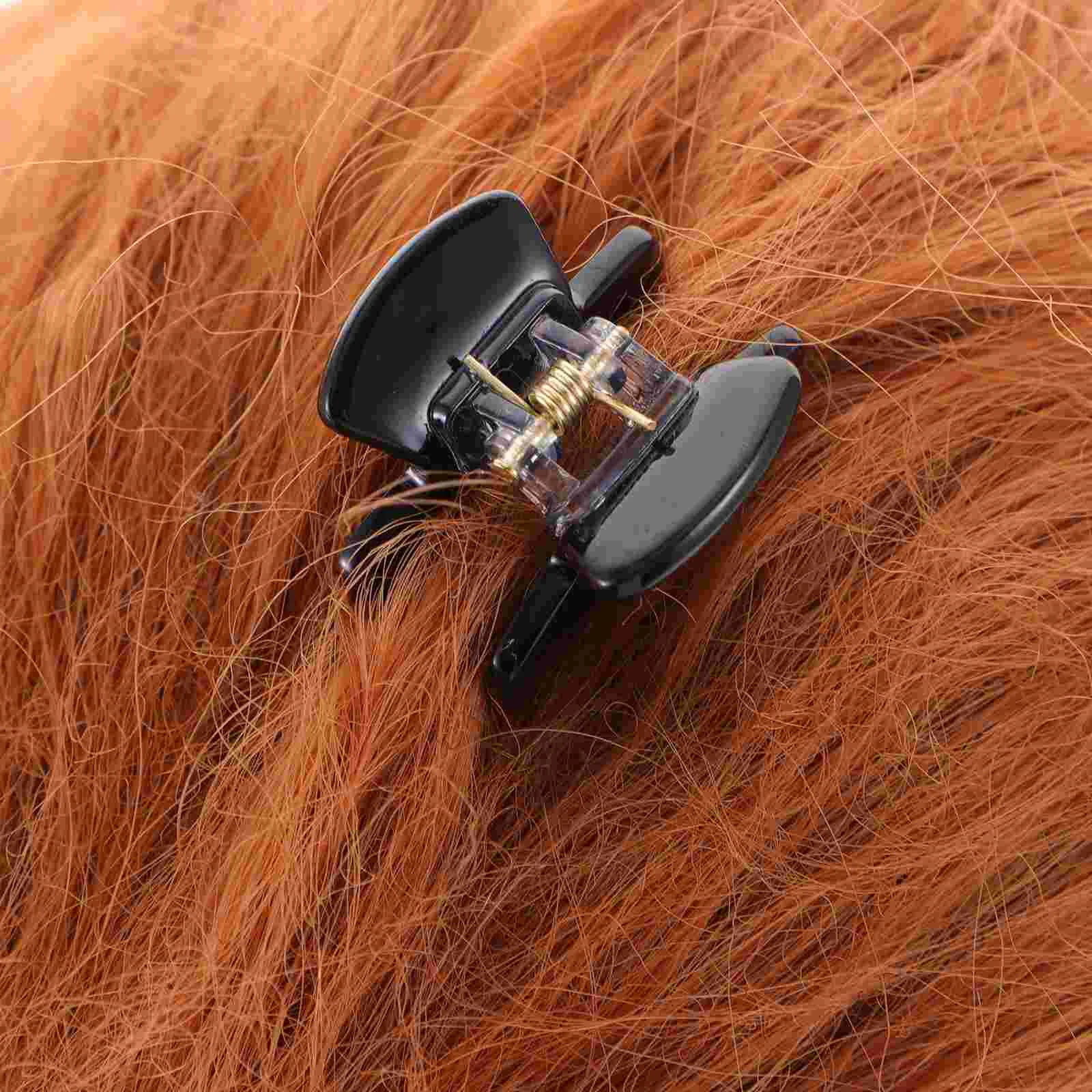 4-х шт. заколки для волос из ацетата мини-заколки женщин толстые коготки девочек