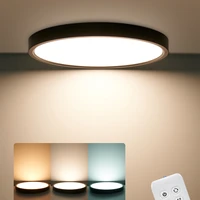 anten led backlit ceiling lamp 24w 2400lm with remote control timer memory night lamp mode ceil lights for bedroom living room