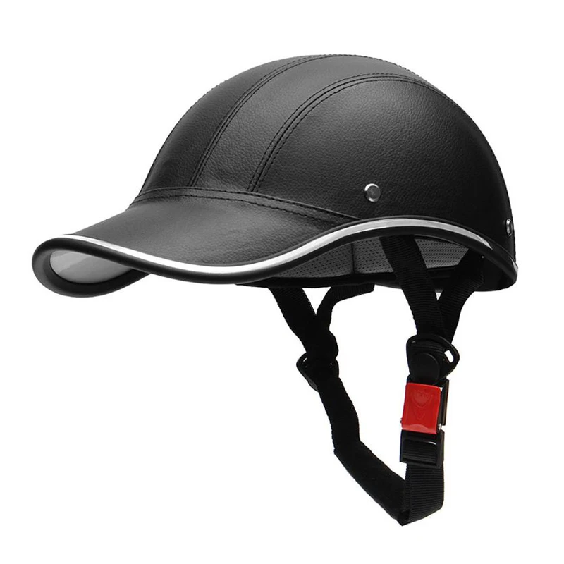 

Бейсболка в стиле ретро для мужчин и женщин, защитная Кепка для мотоцикла, электрического велосипеда, скутера, шлема для защиты от ультрафио...