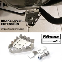 brake lever extension pedal step tip plate enlarge extender for yamaha xtz1200 super tenere xt1200z xtz 1200 accessories